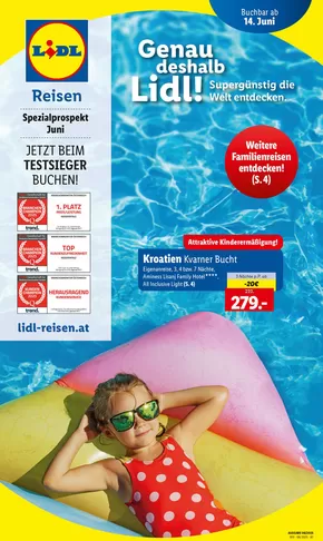 Lidl Katalog in Neunkirchen | Aktuelle Reiseprospekte Themenprospekt Juni | 2025-06-14T00:00:00.000Z - 2025-07-15T00:00:00.000Z