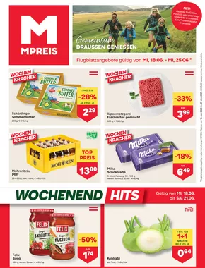 MPreis Katalog in St. Gallenkirch | Attraktive Angebote entdecken | 2025-06-18T00:00:00.000Z - 2025-06-25T00:00:00.000Z