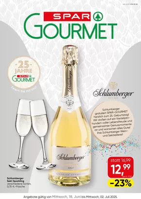 SPAR-Gourmet flugblatt