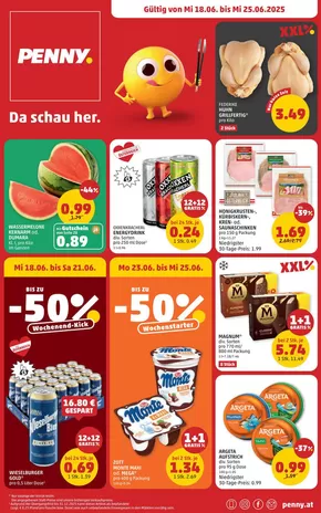 Penny Katalog in Hollabrunn | Rabatte und Aktionen | 2025-06-18T00:00:00.000Z - 2025-06-25T00:00:00.000Z