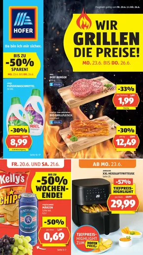 Hofer Katalog in Wien | Blättern Sie online im HOFER Flugblatt | 2025-06-20T00:00:00.000Z - 2025-06-26T00:00:00.000Z
