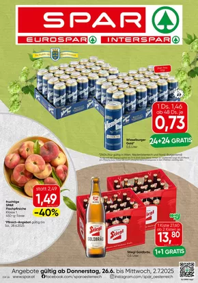 Spar Katalog in Wimpassing an der Leitha | Spar flugblatt | 2025-06-26T00:00:00.000Z - 2025-07-02T00:00:00.000Z