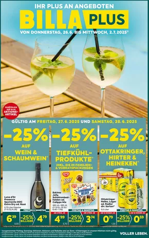 BILLA PLUS Katalog in Zagersdorf | BILLA PLUS Wien | 2025-06-26T00:00:00.000Z - 2025-07-02T00:00:00.000Z