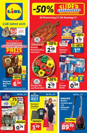 Lidl Katalog in Wien | Unsere besten Deals für Sie | 2025-07-03T00:00:00.000Z - 2025-07-09T00:00:00.000Z