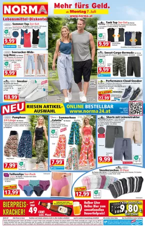 Norma Katalog in Linz | Angebote für Schnäppchenjäger | 2025-07-07T00:00:00.000Z - 2025-07-11T00:00:00.000Z
