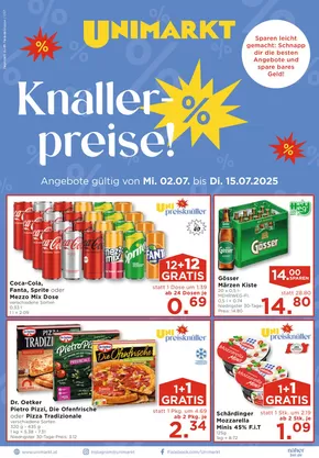 Unimarkt Katalog in Hartkirchen | Angebote für Schnäppchenjäger | 2025-07-02T00:00:00.000Z - 2025-07-08T00:00:00.000Z