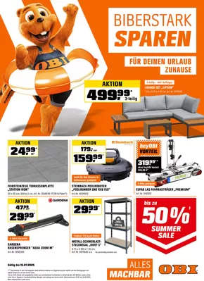 OBI Katalog in Bürs | BIBERSTARK SPAREN | 2025-06-30T00:00:00.000Z - 2025-07-15T00:00:00.000Z
