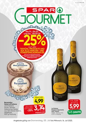 SPAR-Gourmet Katalog in Wiener Neustadt | SPAR-Gourmet flugblatt | 2025-07-03T00:00:00.000Z - 2025-07-16T00:00:00.000Z