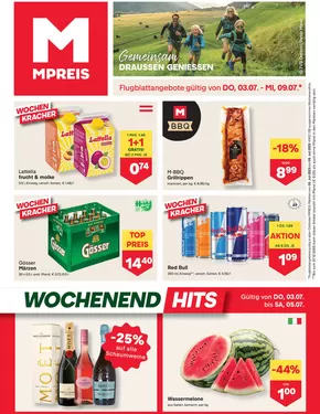 MPreis Katalog in Lienz | Unsere besten Deals für Sie | 2025-07-03T00:00:00.000Z - 2025-07-09T00:00:00.000Z